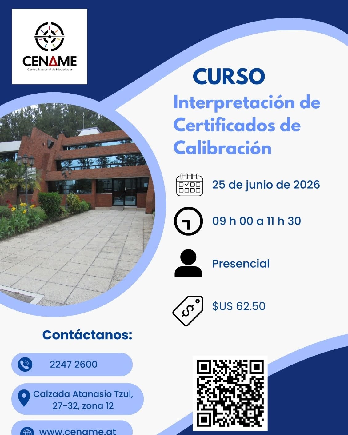 Curso de interpretación de certificados de calibración